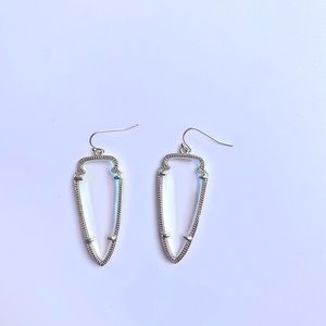 Kendra Scott translucent drop earrings